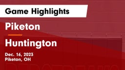 Piketon  vs Huntington  Game Highlights - Dec. 16, 2023