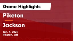 Piketon  vs Jackson  Game Highlights - Jan. 4, 2024