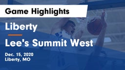 Liberty  vs Lee's Summit West  Game Highlights - Dec. 15, 2020