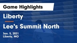 Liberty  vs Lee's Summit North  Game Highlights - Jan. 5, 2021