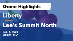 Liberty  vs Lee's Summit North  Game Highlights - Feb. 5, 2021