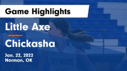 Little Axe  vs Chickasha  Game Highlights - Jan. 22, 2022