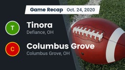 Recap: Tinora  vs. Columbus Grove  2020
