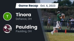 Recap: Tinora  vs. Paulding  2023