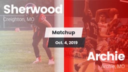 Matchup: Sherwood  vs. Archie  2019
