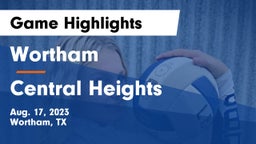 Wortham  vs Central Heights  Game Highlights - Aug. 17, 2023