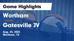 Wortham  vs Gatesville JV Game Highlights - Aug. 24, 2023