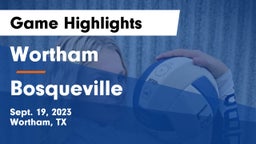 Wortham  vs Bosqueville  Game Highlights - Sept. 19, 2023