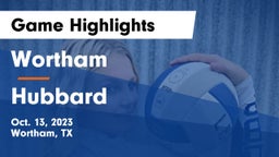 Wortham  vs Hubbard  Game Highlights - Oct. 13, 2023