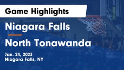 Niagara Falls  vs North Tonawanda  Game Highlights - Jan. 24, 2023
