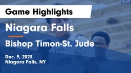 Niagara Falls  vs Bishop Timon-St. Jude  Game Highlights - Dec. 9, 2023