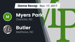 Recap: Myers Park  vs. Butler  2017