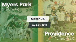 Matchup: Myers Park High vs. Providence  2018