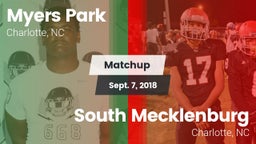 Matchup: Myers Park High vs. South Mecklenburg  2018
