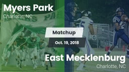 Matchup: Myers Park High vs. East Mecklenburg  2018