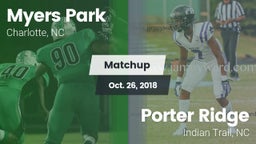 Matchup: Myers Park High vs. Porter Ridge  2018
