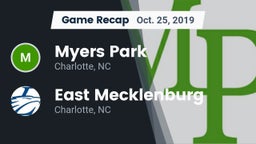 Recap: Myers Park  vs. East Mecklenburg  2019