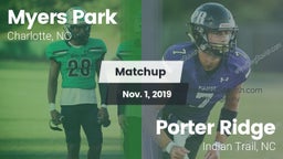 Matchup: Myers Park High vs. Porter Ridge  2019