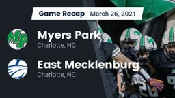 Recap: Myers Park  vs. East Mecklenburg  2021