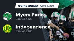 Recap: Myers Park  vs. Independence  2021