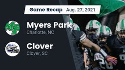 Recap: Myers Park  vs. Clover  2021