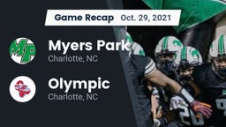 Recap: Myers Park  vs. Olympic  2021