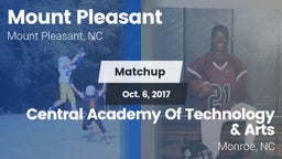 Matchup: Mount Pleasant High vs. Central Academy Of Technology & Arts 2017