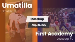 Matchup: Umatilla  vs. First Academy  2017