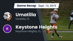 Recap: Umatilla  vs. Keystone Heights  2019