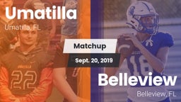 Matchup: Umatilla  vs. Belleview  2019