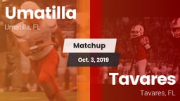 Matchup: Umatilla  vs. Tavares  2019