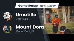 Recap: Umatilla  vs. Mount Dora  2019