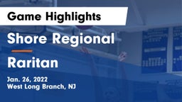 Shore Regional  vs Raritan  Game Highlights - Jan. 26, 2022