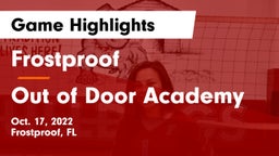 Frostproof  vs Out of Door Academy Game Highlights - Oct. 17, 2022