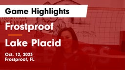Frostproof  vs Lake Placid  Game Highlights - Oct. 12, 2023