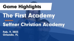 The First Academy vs Seffner Christian Academy Game Highlights - Feb. 9, 2023