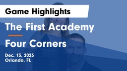 The First Academy vs Four Corners Game Highlights - Dec. 13, 2023