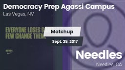 Matchup:  Democracy Prep vs. Needles  2017
