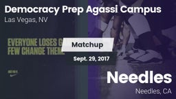 Matchup:  Democracy Prep vs. Needles  2017