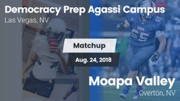 Matchup:  Democracy Prep vs. Moapa Valley  2018