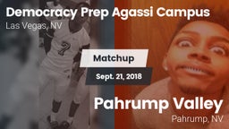 Matchup:  Democracy Prep vs. Pahrump Valley  2018