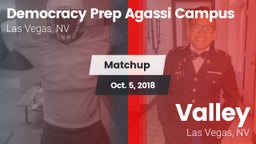 Matchup:  Democracy Prep vs. Valley  2018