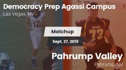 Matchup:  Democracy Prep vs. Pahrump Valley  2019