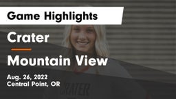 Crater  vs Mountain View  Game Highlights - Aug. 26, 2022
