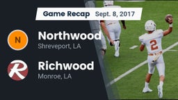 Recap: Northwood  vs. Richwood  2017