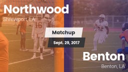 Matchup: Northwood High vs. Benton  2017