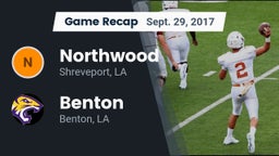 Recap: Northwood  vs. Benton  2017