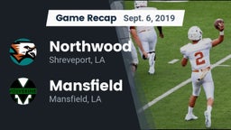 Recap: Northwood  vs. Mansfield  2019