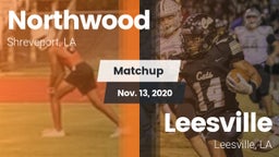 Matchup: Northwood High vs. Leesville  2020
