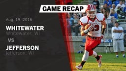 Recap: Whitewater  vs. Jefferson  2016